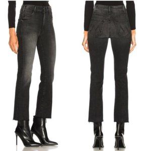 MOTHER Hustler Ankle Fray Jean Cat Got Your Tongue Size 29